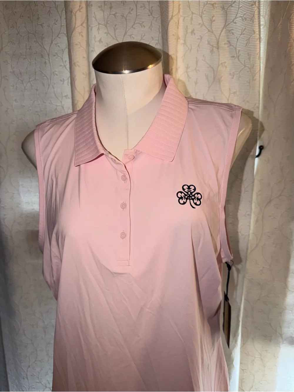 G/FORE pink golf polo - Picture 2 of 7